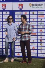 Sachin Tendulkar, Nita Ambani at national soccer finals for schools on 7th Jan 2017